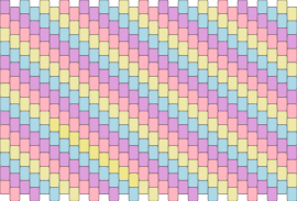 Base for bunni purse!! - pastel,diagonal,stripes,bag,panel,easter,purple,yellow