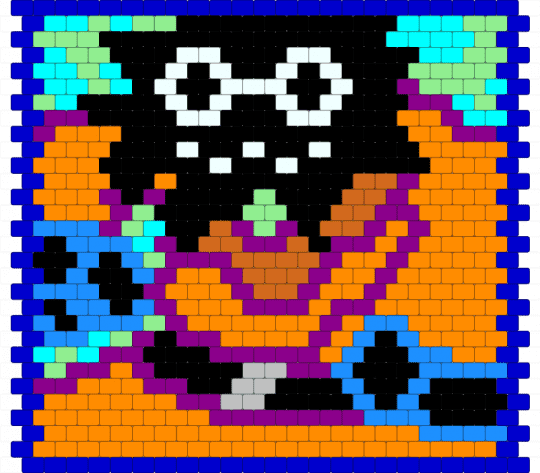 BIVE PURSE PATTERN!! - purple,pink,orange,light blue,bive,regretevator,silly,bive regretevator