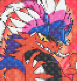 koraidon - koraidon,pokemon,portrait,gaming,panel,red