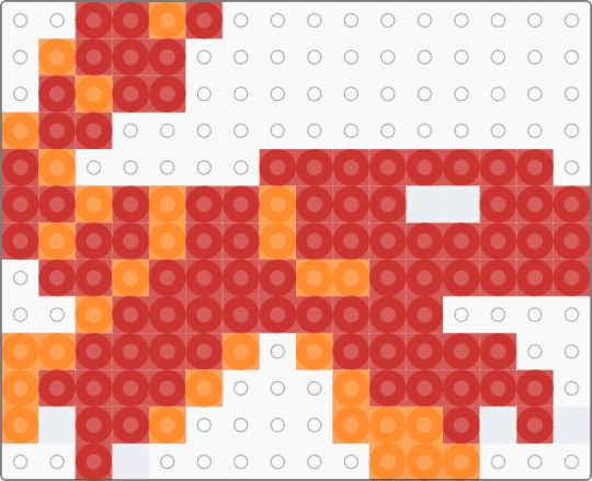 Scorpwolf dash sprite 2 - red
