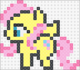 flutter - fluttershy,mlp,my little pony,character,yellow,pink