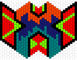 33x18 excision - excision,logo,dj,mask,dubstep,edm,music,teal,red,green,blue