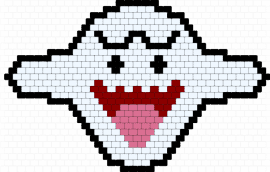 Boo - boo,ghost,mario,nintendo,character,video game,white,red