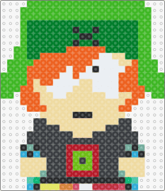 scene kyle !! - kyle broflovski,south park,character,scene,emo,animation,tv show,green,orange,black,beige