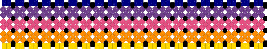 sunset x base cuff - pink,purple,orange