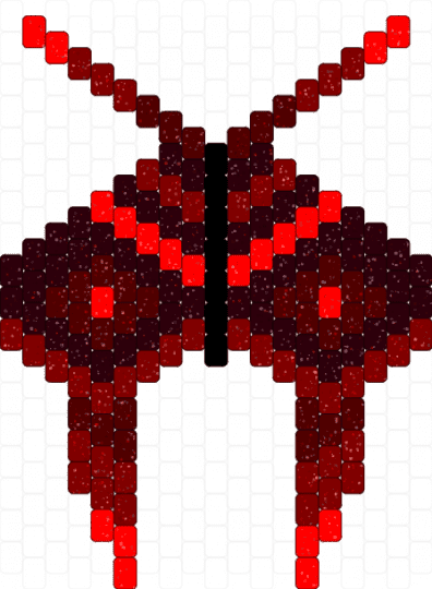 Blood Moth - brown