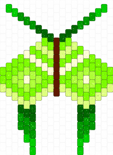 Lime Moth - green
