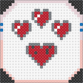 mincraft heart - hearts,minecraft,life,health,video game,pink