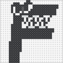 Alphabet lore f pixel art