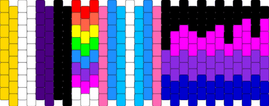 NB/GAY/FTM/BI - pink,purple,light blue