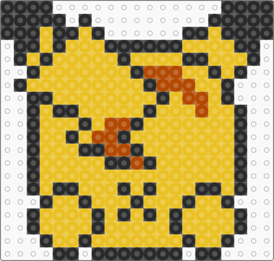 Pikachu Butt - yellow