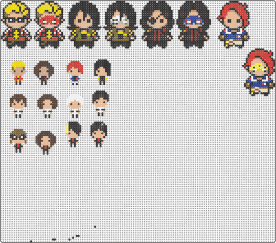 Mcrlings - black,brown,red,beige,tan,colorful