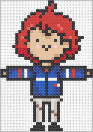 Party poison 2 - party poison,fabulous killjoys,danger days,mcr,my chemical romance,character,comic,red,tan,blue