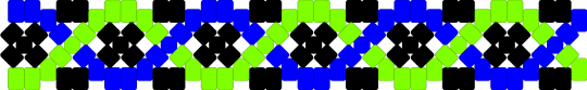 DNA - green,purple