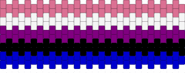 Gender fluid Flag - pink,purple