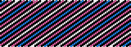 Trans scene cuff - trans,scene,pride,diagonal,stripes,cuff,pink,blue,white