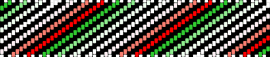 Abro cuff - abrosexual,pride,diagonal,stripes,cuff,white,red,green