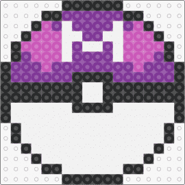 Pokemon_Masterball - master ball,pokeball,pokemon,gaming,purple,white