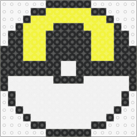 Pokemon_Ultraball - ultra ball,pokeball,pokemon,gaming,yellow,black,white