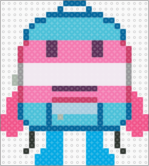 Trans Liam/Backpack  hfjONE - light blue, pink