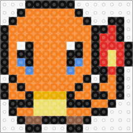 Pokemon_Charmander - charmander,pokemon,character,gaming,starter,cute,chibi,orange