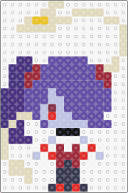 Jogos-SkullGirl-Squiggly - squiggly,skullgirls,character,chibi,video game,purple,red