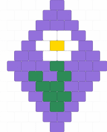 Small flower thing - purple