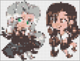 sephiroth and tifa ff7 - sephiroth,tifa,final fantasy