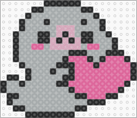 Seal - pink,gray