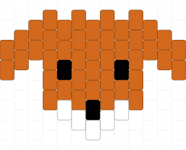 Doggy charm - orange