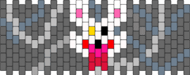 Mangle from FNAF 2 - mangle,fnaf,five nights at freddys,cuff,video game,horror,gray,white