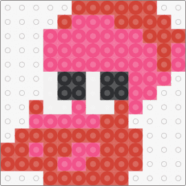 My Kandi pad profile picture (Made) - squid,splatoon,video game,pink,red