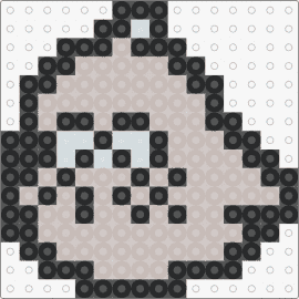 Bubble Ghost (Outta Breath) - bubble ghost,atari,retro,character,charm,video game,classic,gray,black