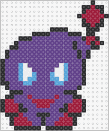 Dark Chao - chao,dark,sonic the hedgehog,character,sega,video game,purple,red