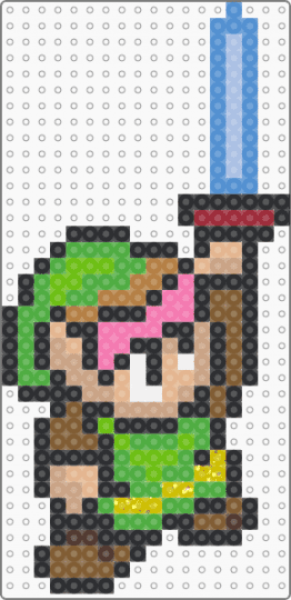 LTTP - Link - beige, black, colorful, green, tan