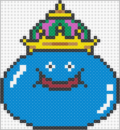 Dragon Quest - King Slime - blue