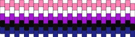 Genderfluid flag - gender fluid,pride,flag,stripes,cuff