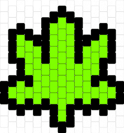 ouid leaf - marijuana,weed,pot,leaf,ganja,charm,green