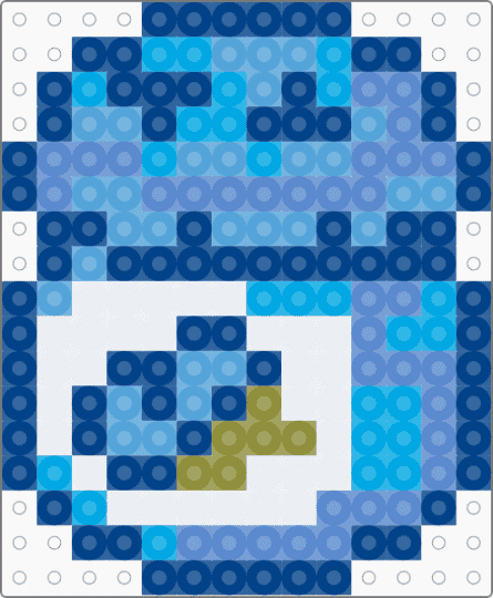 Blueberry jam - blue