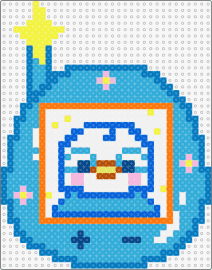 Tamagotchi Penguin - tamagotchi,penguin,toy,classic,retro,nostalgia,children,blue,light blue,white