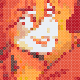 pearl generated by kandi pad - pearlescentmonn,portrait,panel,orange