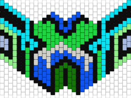Excision Green and Blue 2 - excision,dj,mask,music,edm,dubstep,green,blue