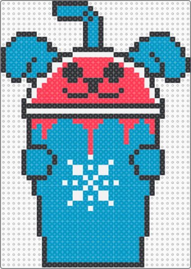 Slush puppy - light blue