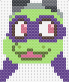 TMNT Donatello - Ragdoll Edition - donatello,tmnt,teenage mutant ninja turtles,character,head,comic,tv show,movie,green,purple