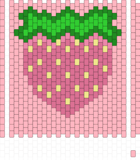 big ol' strawberry - pink