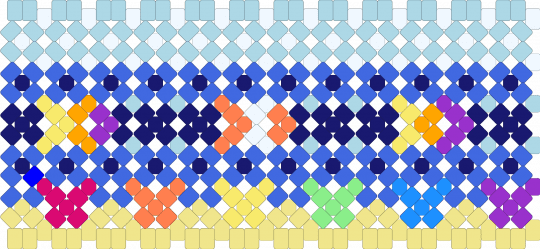 ocean x base (wip) - yellow,light blue,blue,purple