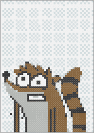 Rigby Regular Show! - rigby,regular show,character,cartoon,tv show,brown