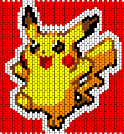 Pikachu Flat Panel - pikachu,pokemon,starter,character,gaming,yellow,red