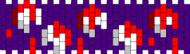 Novocaine teeth V2 - teeth,blood,mouth,dentist,scary,cuff,purple,white,red