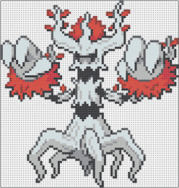 Tree monster - trevenant,pokemon,tree,characer,gaming,gray,red